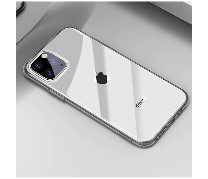 Baseus Clear Phone Case For iPhone 12 Pro Max Case Coque Ultra Thin Soft TPU Silicone Back Covers - Clear 1 in UAE