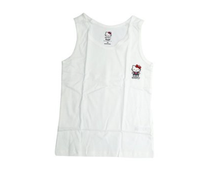 Hello Kitty HKWIT1 Vest for 6 Year Kids - White 1 in UAE