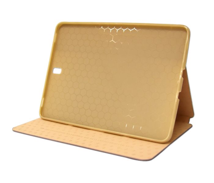 Ikaku Leather Flip Case Cover For Samsung Galaxy Tab S3 T820 T825 - Beige 3 in UAE