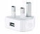 HeatZ ZA018 Single USB Port Home Charger Adapter - White 2 in UAE