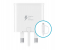 HeatZ ZA217 Single Port Home Charger with Micro USB Cable Plus Type C Cable Fast Charging Adapter - White 4 in OMAN