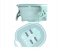 Portable Folding Bubbling Foot Massager - Green 7 in OMAN