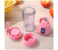 Portable Rechargeable Juice Blender with 6 Stainless Steel Blade - Pink 4 in UAE
