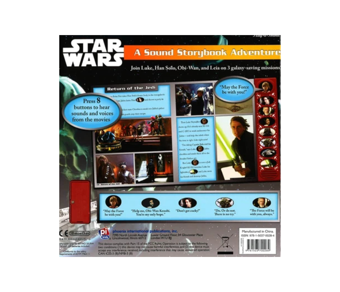 Disney 8 Sounds Star Wars A Sound Storybook Adventure 3 in UAE