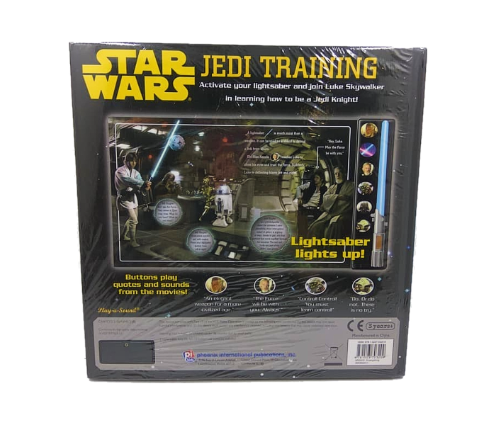 Disney Star Wars Jedi Training Lightsaber Sound Book 1 Lightsaber 6 Sounds 2 in UAE