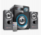 Audionic MAX-230 2.1 Channel Bluetooth Speaker - Black 1 in UAE