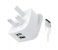 HeatZ ZAS08 Dual Port Fast Home Charger with Micro USB Cable - White 1 in UAE