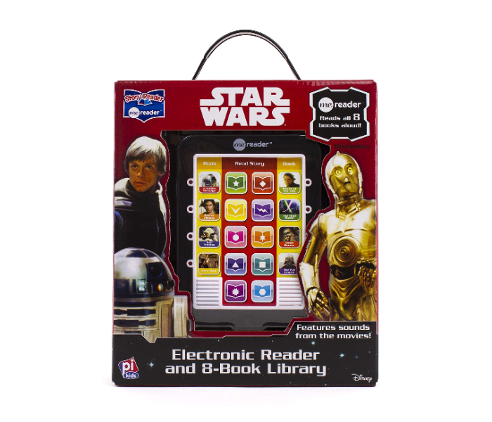 Disney Star Wars Saga Me Reader Electronic Reader and 8 Book Library 1 in UAE