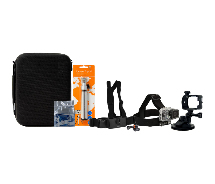 Aee Outdoor Sports Action Camera Accessories Kit - Black 2 in UAE