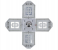Krypton KNESL5373 LED Square Folding Lamp - White 2 in UAE