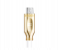 HeatZ ZCS36 3 Meter Metallic Smart Fast Micro USB Cable - Gold 2 in UAE