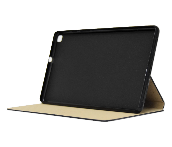 Leather Flip Case Cover For Samsung T295 - Black 3 in UAE