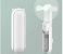 USB Rechargeable Handheld Mini Fan with Power Bank Feature used as Pocket Desk Fan - White 1 in UAE