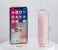 USB Rechargeable Handheld Mini Fan with Power Bank Feature used as Pocket Desk Fan - Pink 2 in OMAN