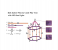 Princess Castle Play Tent Indoor and Outdoor Play House For Kids Large - Blue 4 in UAE