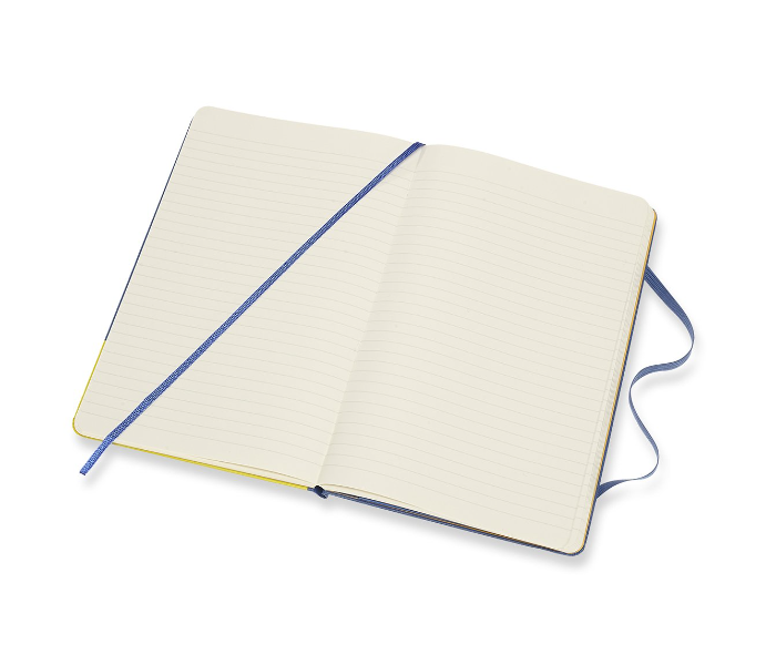 Moleskine 240 Pages Large Limited Edition Snow White Hard Cover Notebook - Blue 3 in UAE