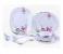 Royal Mark 10 Pieces Melamine Dinner Set - White 2 in OMAN
