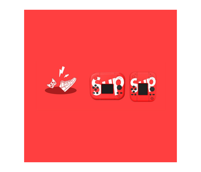 Shanshi Mini Handheld Airpods Game Box Pods Case - Red 2 in UAE