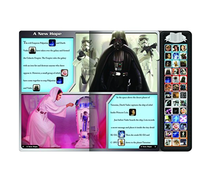 Disney 3 Stories 39 Sounds Star Wars Sound Story Book 2 in UAE
