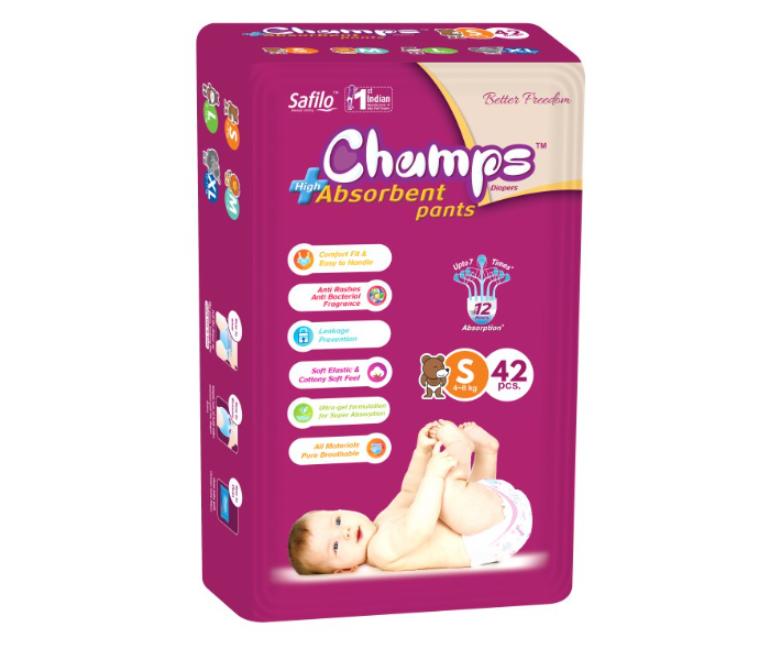 Champs Small 42 Pants Baby Diaper 1 in UAE