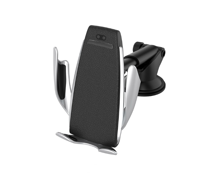 Redmo S5 2-in-1 Smart Sensor Car Wireless Charger with Dashboard Mount - Black 2 in UAE