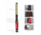 Magnetic USB Rechargeable Portable Camping Light - Black 3 in KSA