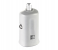 HeatZ ZCCI10 Dual Port Smart Fast Car Charger with Lightning Cable - White 3 in OMAN
