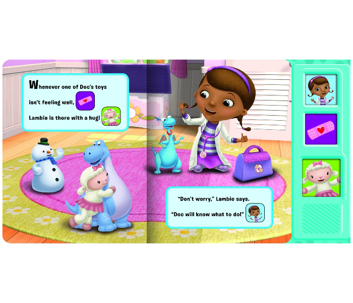 Disney Doc McStuffins - Who Needs a Hug Sound Book 2 in UAE