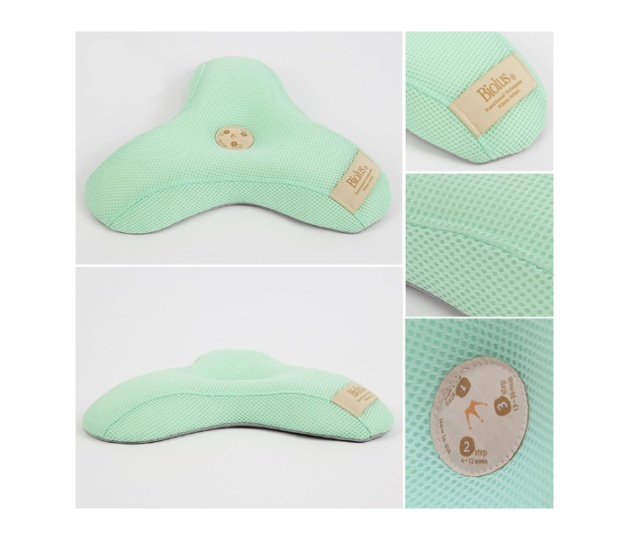 Al Premio 3D Airmesh Baby Pillow - Light Green 3 in UAE
