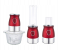 Impex FP313 3 in 1 Multifunction Food Processor - Silver and Red 1 in OMAN