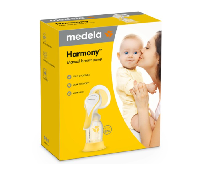 Medela Harmony Breast Pump Lite - Yellow 4 in UAE