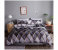 6 Pieces High Quality Cotton Double Size Bed Sheet with Quilt Cover and Pillow Case - Grey 2 in OMAN