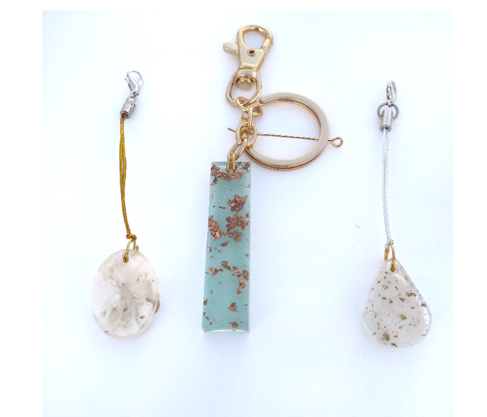 Fashionable Set 3Pcs Medal Keychain 1 in OMAN