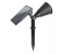 LED Outdoor Solar Power Garden Spotlight - Black 4 in UAE