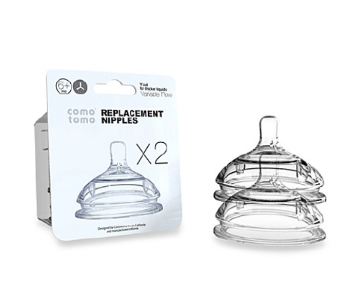 Comotomo Pack of Medium Flow Natural Teat S67707