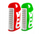 Impex CB2284 2 Pieces Combo LED Rechargeable Lantern - Red and Green 1 in OMAN