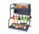 In-House 9235 2 Tier Spice Rack Organizer Shelf - Black 1 in UAE