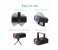 4 in 1 LED 7 Colors Sound Activated Laser Light with Remote Control - Black 5 in UAE