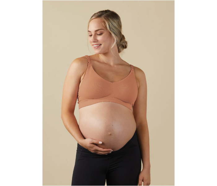 Bravado The Body Silk Seamless Nursing Bra Medium - Cinnamon 5 in UAE