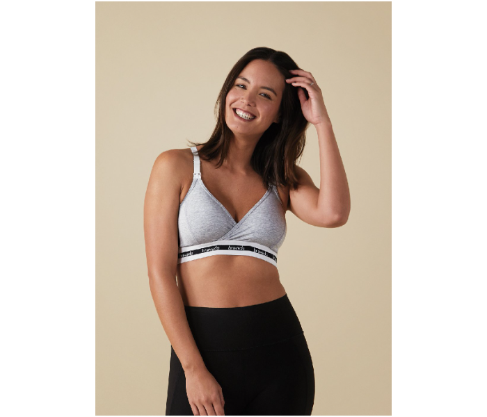Bravado Original Nursing Bra Extra Large - Dove Heather 1 in UAE