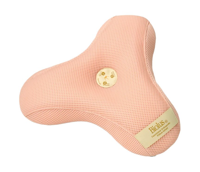 Al Premio 3D Airmesh Baby Pillow - Light Coral 1 in UAE