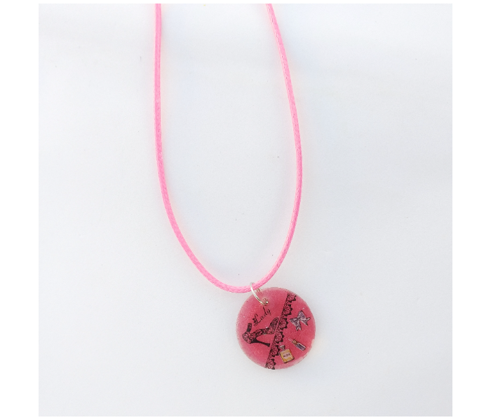 Fashion Necklace With Pendant For Women - Pink 1 in OMAN