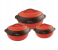 Milton 3 Pieces Matrix Casserole Set - Orange 1 in KSA