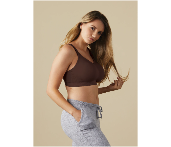 Bravado The Body Silk Seamless Nursing Bra Small - Cocoa 1 in UAE