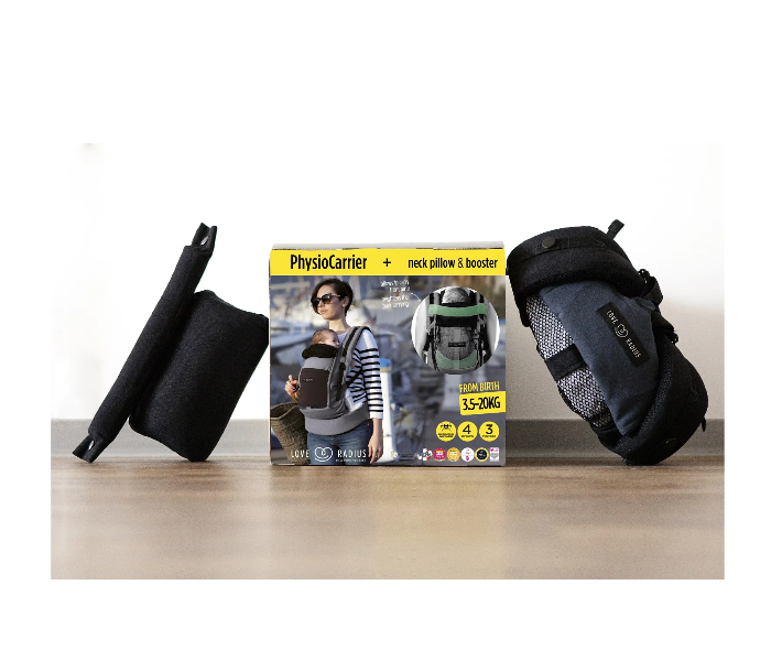 Love Radius Bundle Cotton PhysioCarrier - Black 1 in UAE