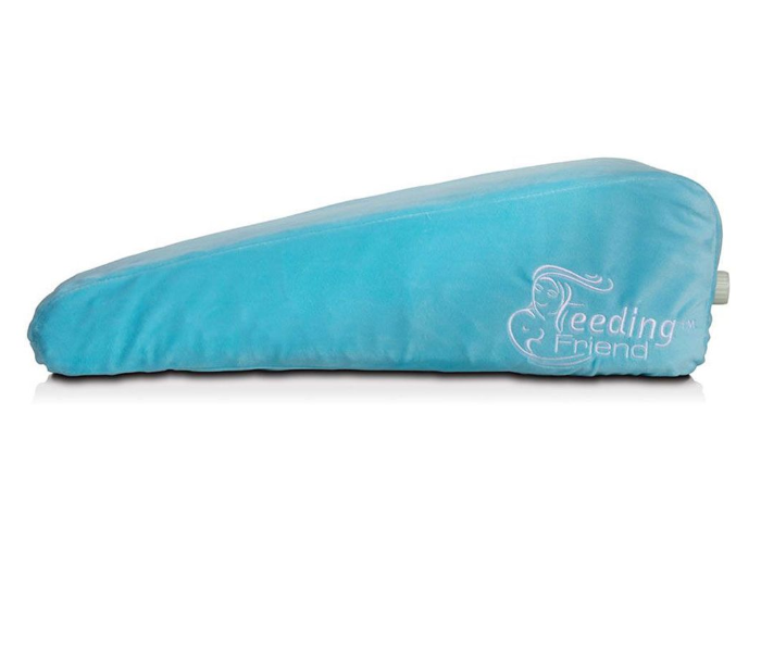 Feeding Friend Self-Inflating Nursing Pillow - Limited Edition Baby Blue 1 in UAE
