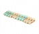 In-House CP-1507 12 Pieces Premium Quality Plastic Cloth Clips 4 in UAE