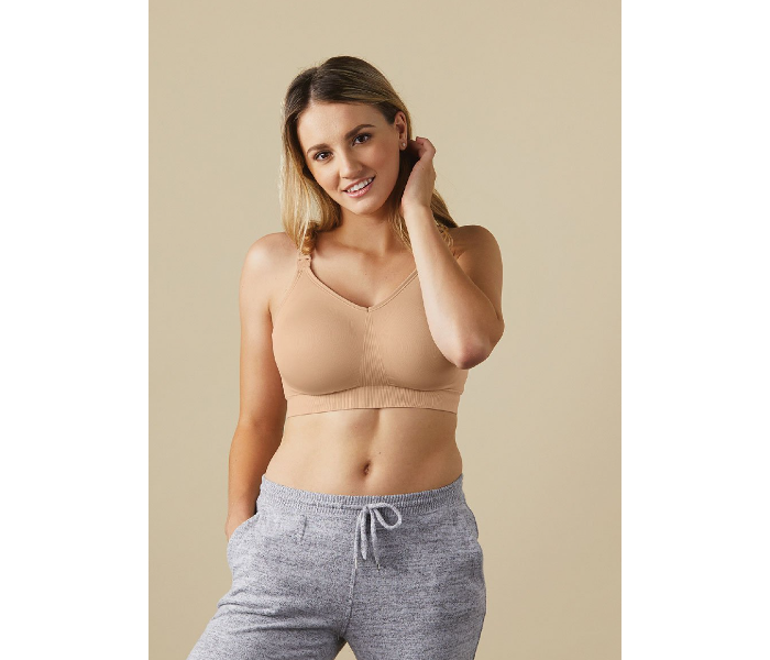 Bravado The Body Silk Seamless Nursing Bra Small - Butterscotch 1 in UAE