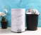 Royalford RF9581 5 Litre Marble Design Dust Bin - White & Grey 2 in UAE