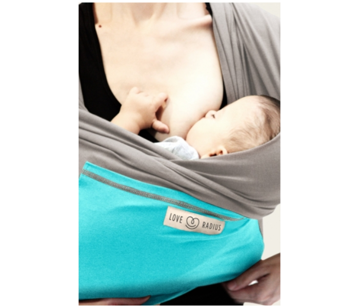 Love Radius The JPMBB Original Baby Wrap - Turquoise 4 in UAE
